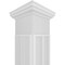Ekena Millwork Craftsman Classic Square Non-Tapered Cedar Park Fretwork Column w/ Tuscan Capital & Tuscan Base CC1210ENCRPTUTU - alternate 3